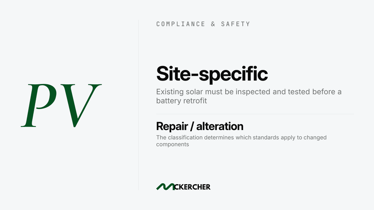 Adding Batteries to Existing WA Solar, Compliance Guide